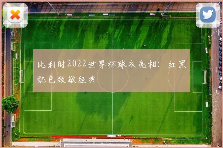 比利时2022世界杯球衣亮相:红黑配色致敬经典